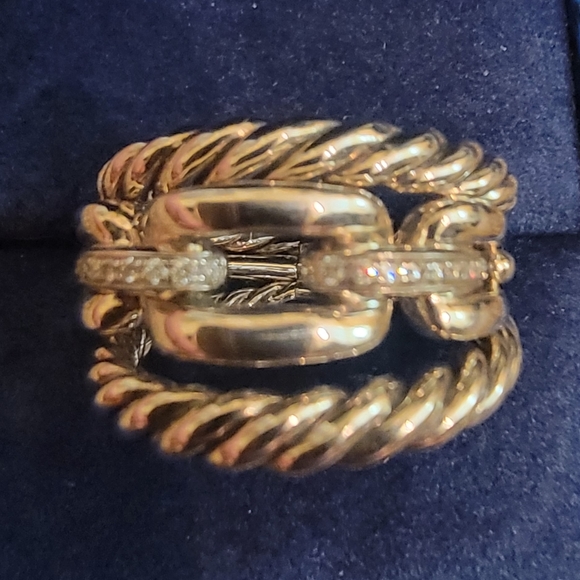 David Yurman silver ring - Picture 2 of 4